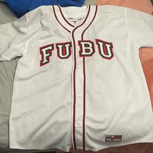 90’s Vintage FUBU Baseball Jersey.
